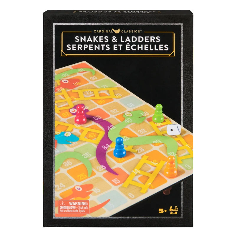 Cardinal Snakes & Ladders Classic Game