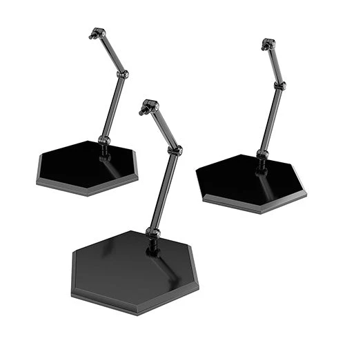 Good Smile Company The Simple Stand x3 Black (for Figures & Models) Hex Type