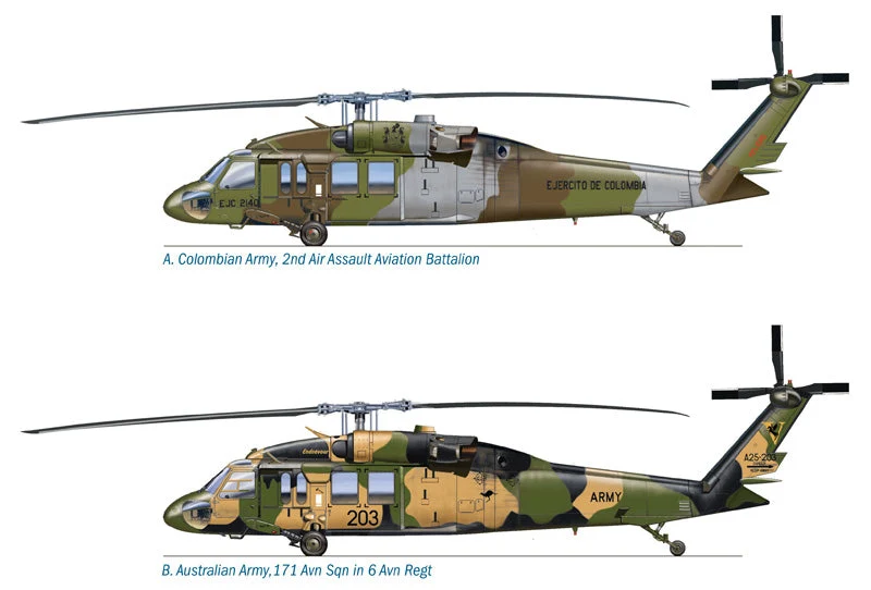 Italeri 1/72 UH-60 Black Hawk "Night Raid"