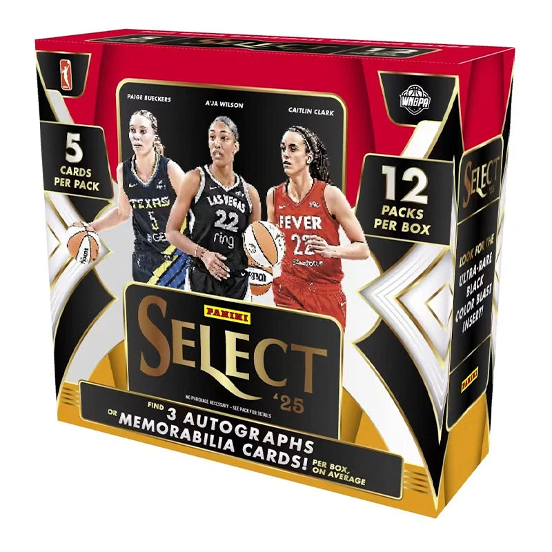 Panini Basketball 2025 Select WNBA Hobby Booster Box