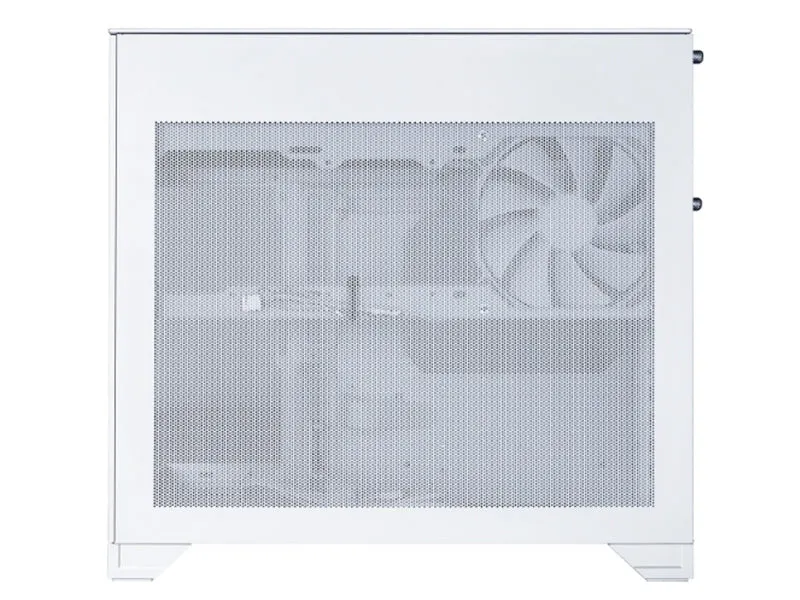 Lian Li O11 Vision-M Compact Tempered Glass Dual-Chamber Micro-ATX Case - White