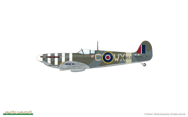 1/48 Spitfire Mk.Vb Late Model Kit