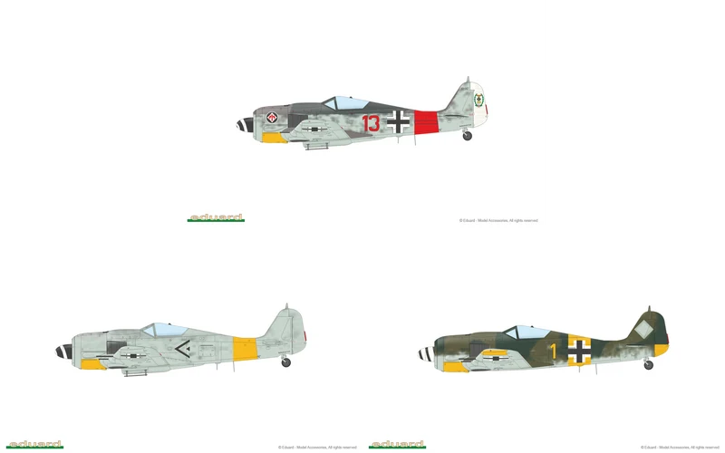 1/48 Fw 190A-7 Model Kit