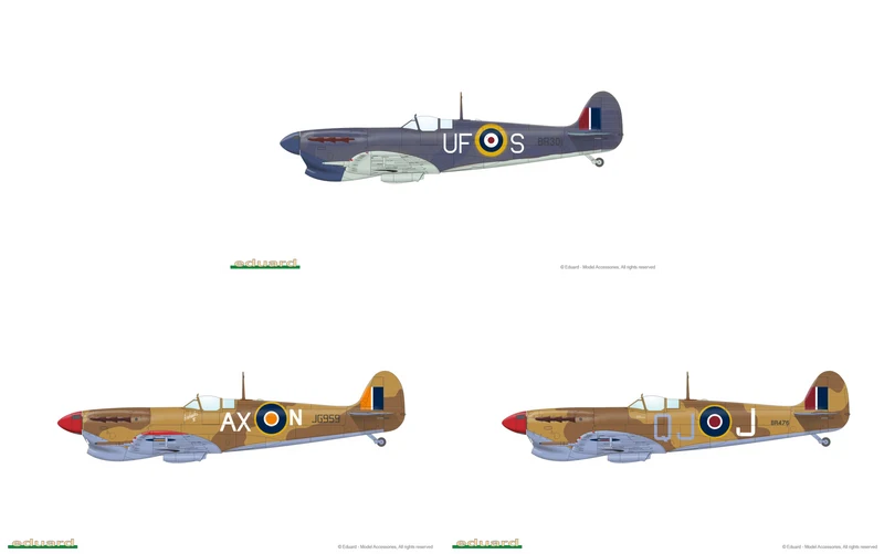 1/48 Spitfire Mk.Vc Trop Model Kit