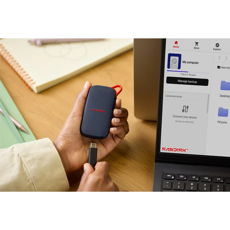 Sandisk E31 Portable SSD Drive 2TB