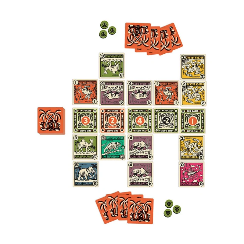 USAopoly Desperate Oasis Card Game