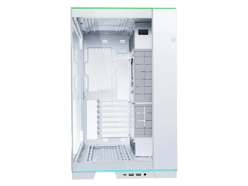 Lian Li O11 Dynamic EVO RGB Tempered Glass Mid-Tower Case - White