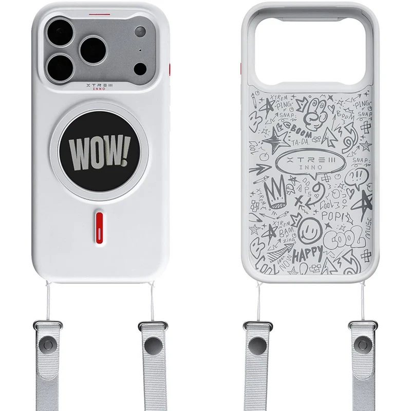 XTREM iPhone 17 Pro MagSafe Customisable Case (White)