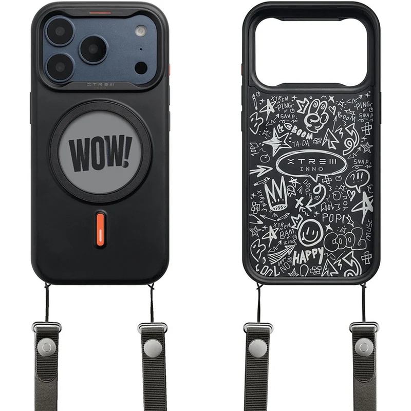 XTREM iPhone 17 Pro MagSafe Customisable Case (Black)