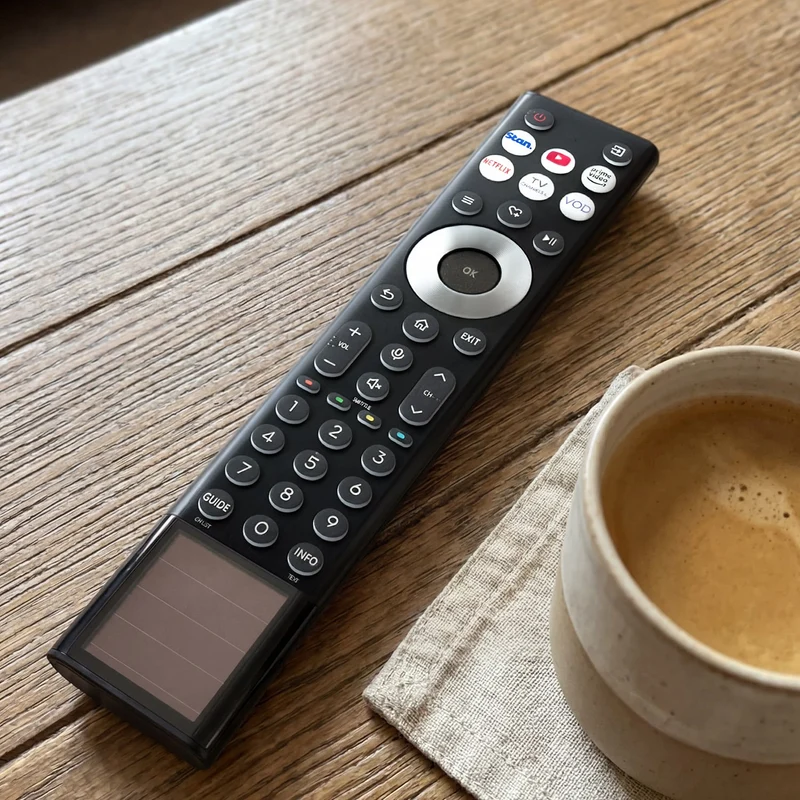 Hisense ERF6J66H Genuine Original TV Remote Control Replacement Remote for Hisense Solar Powered Smart TV Voice Function