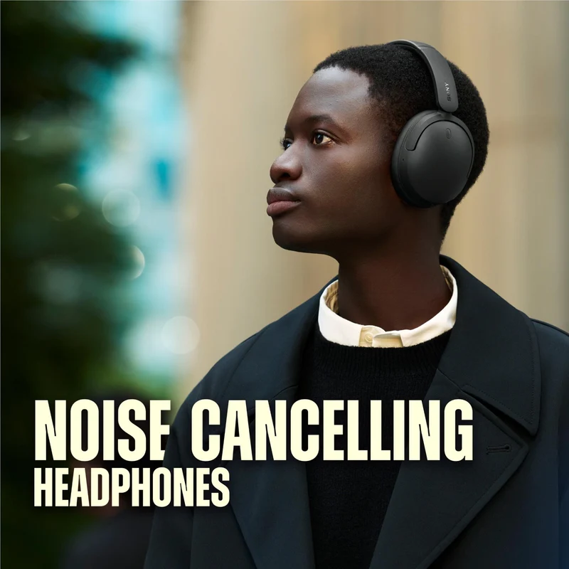 Sony WH-CH730N Wireless Noise Cancelling Over-Ear Headphones (Blue)