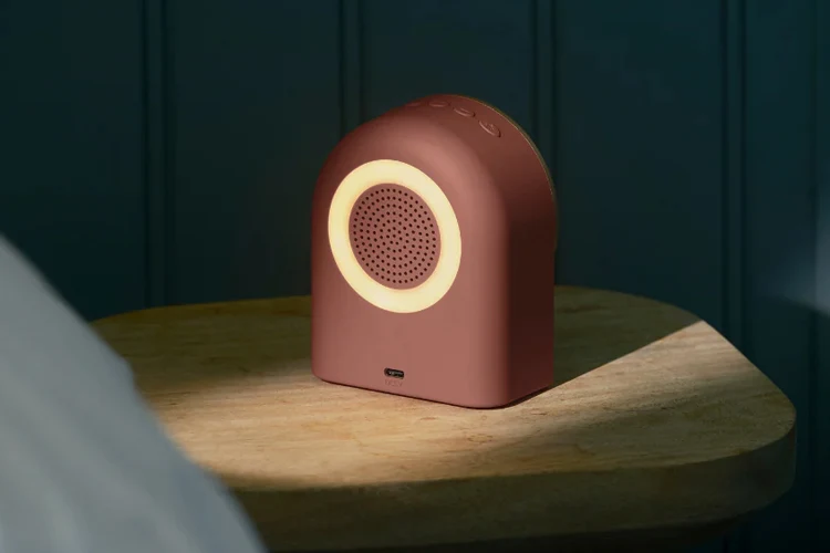Kreafunk Ivy Alarm Clock with Bluetooth Speaker (Terracotta)