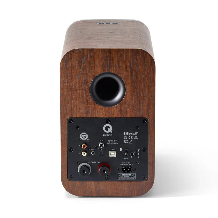 Q Acoustics M20 HD Wireless Bluetooth Music System (Walnut)