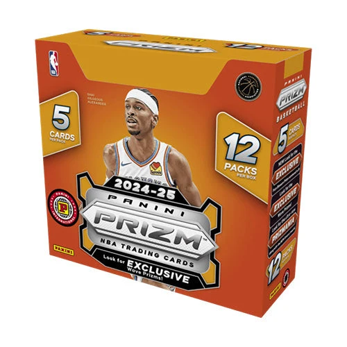 Panini NBA 2024/25 Prizm International Basketball Hobby Trading Cards (Display of 12)