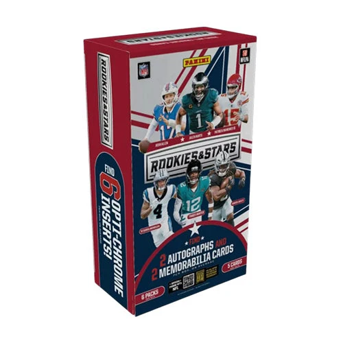 Panini NFL 2025 Rookies and Stars Football Hobby Booster Box