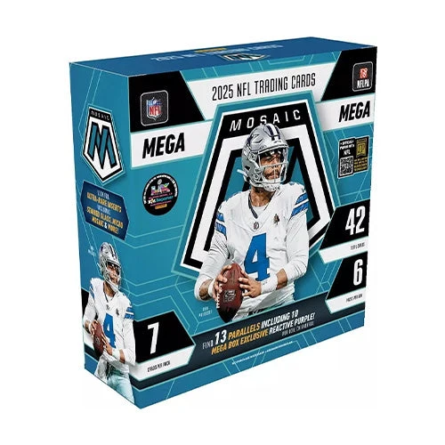 Panini Mosaic 2025 NFL Football Mega Box