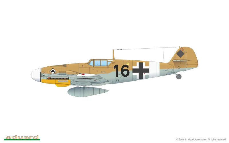 1/48 Bf 109G-4 Model Kit