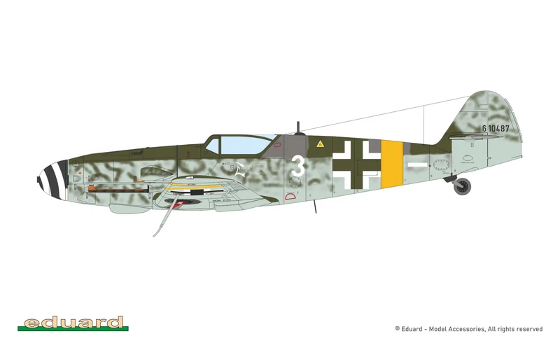 1/72 Bf 109G-10 WNF/Diana Model Kit