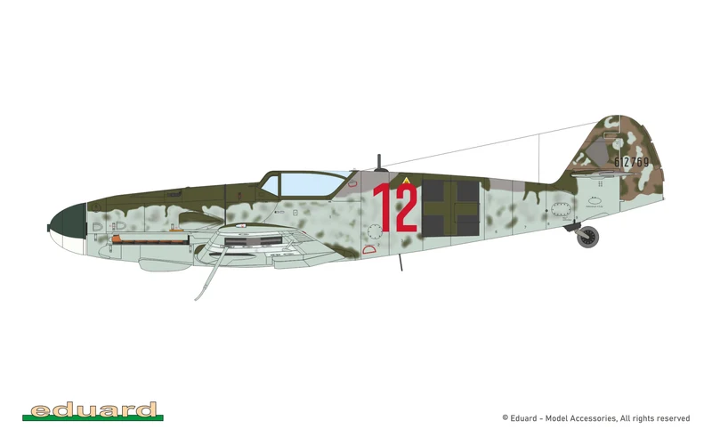 1/72 Bf 109G-10 WNF/Diana Model Kit