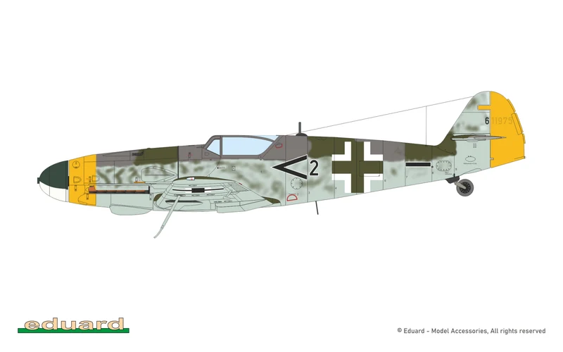 1/72 Bf 109G-10 WNF/Diana Model Kit