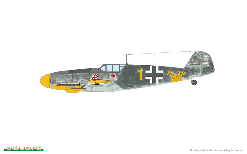 1/72 Bf 109G-2 Model Kit