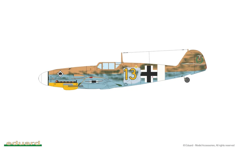1/72 Bf 109G-2 Model Kit