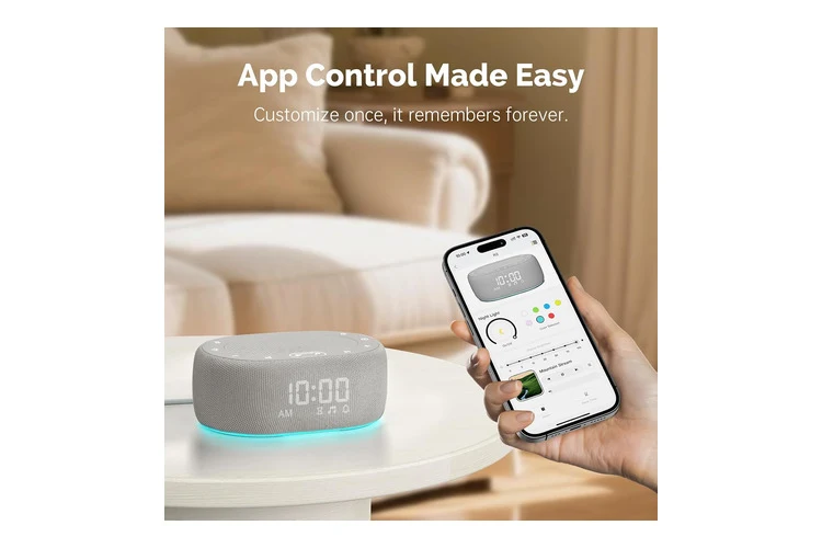 1Mii R3 Portable White Noise Sound Machine with Alarm Clock