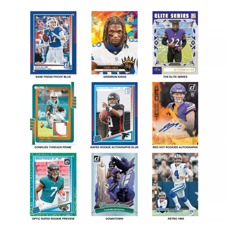 Panini Donruss 2025 NFL Football Retail Pack Booster Box