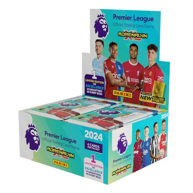 PANINI Adrenalyn 2023/2024 EPL Soccer Cards Box