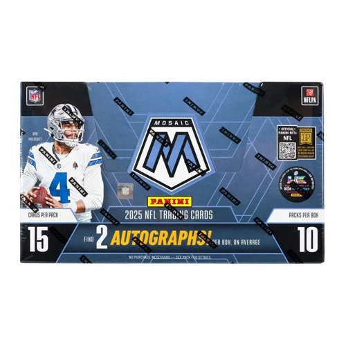 Panini NFL 2025 Mosaic Football Hobby Trading Cards Booster Box