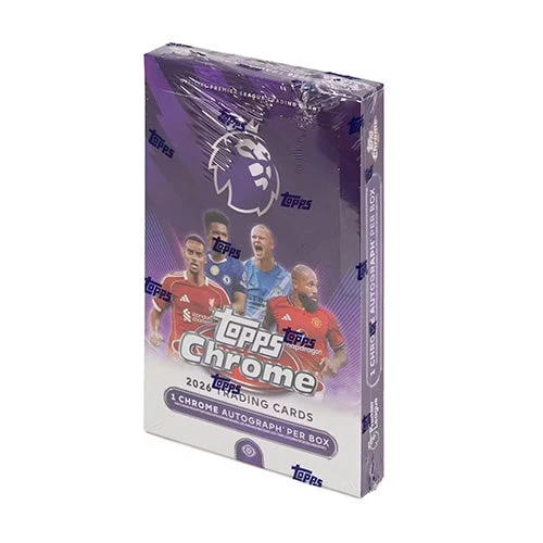 Panini Topps 2026 Chrome Premier League Hobby Booster Box