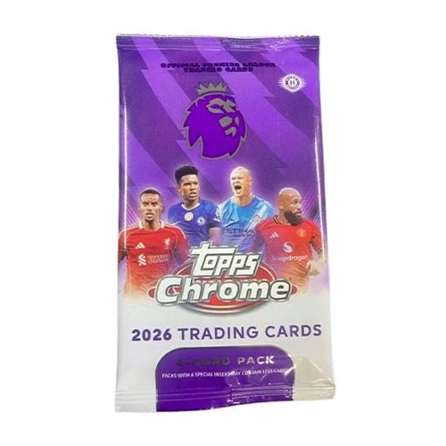 Panini Topps 2026 Chrome Premier League Hobby Booster Box