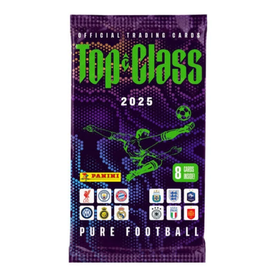 PANINI Top Class Soccer 2025 Trading Cards - Booster Box