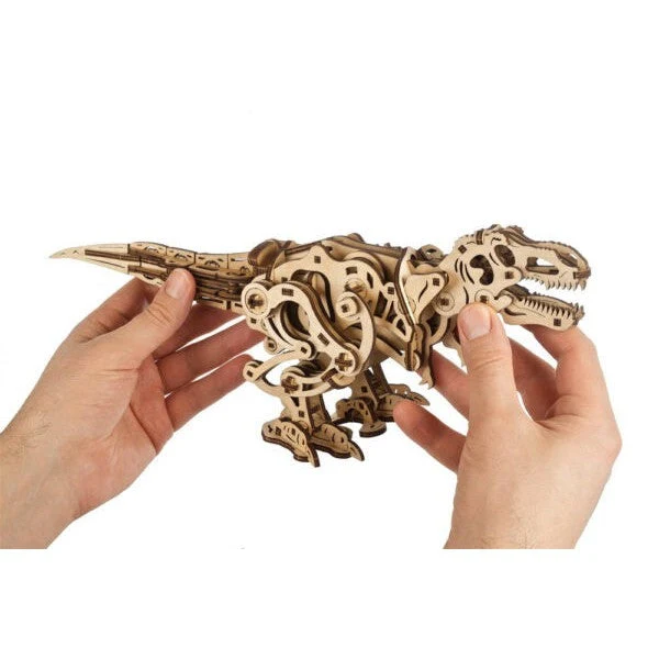 Ugears Tyrannosaurus Tex Wooden Mechanical Puzzle Model Kit