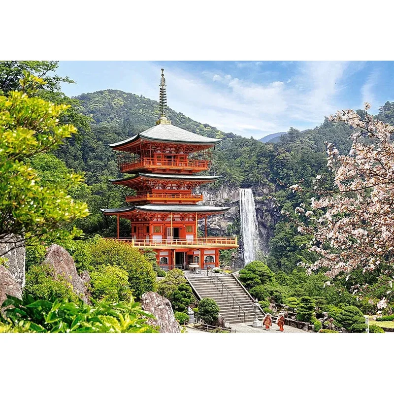 Castorland 1000-Pieces Seiganto-Ji Temple Japan Puzzle