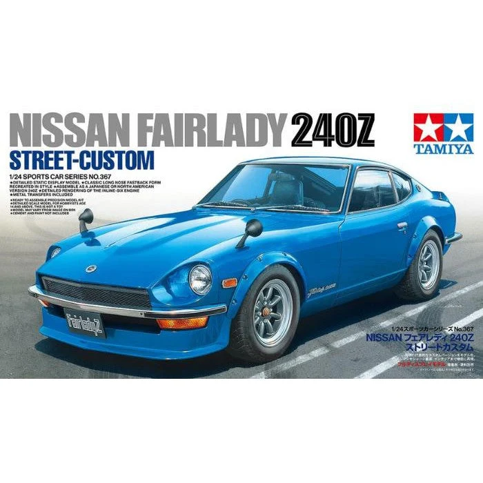 Tamiya 1/24 Nissan Fairlady 240Z Street Custom