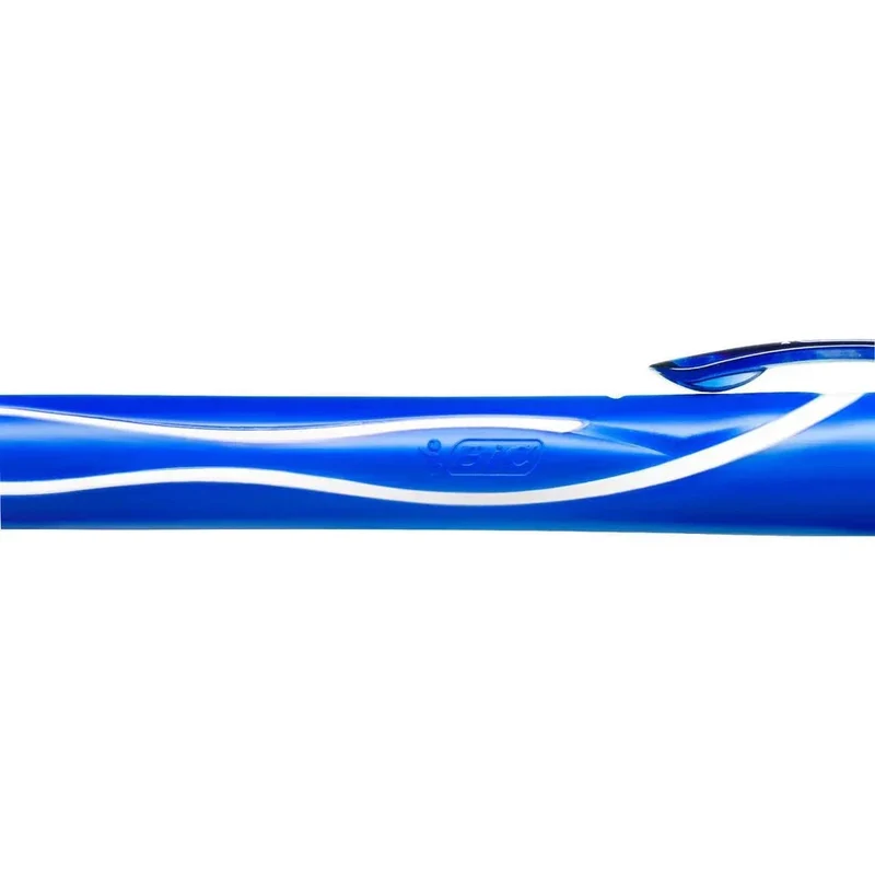 Bic Gelocity Retractable Quick Dry Gel Pen Medium 0.7mm Blue Box 12