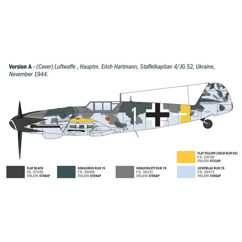 1/72 Bf 109 G-6 Aces