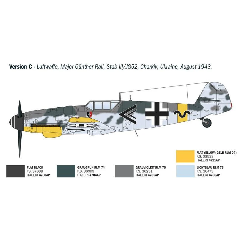1/72 Bf 109 G-6 Aces