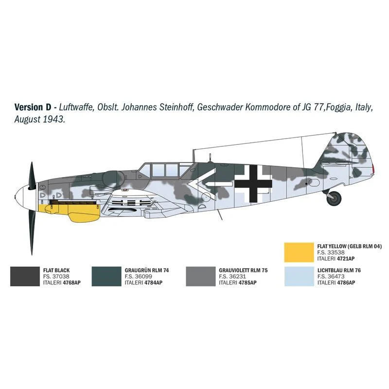 1/72 Bf 109 G-6 Aces