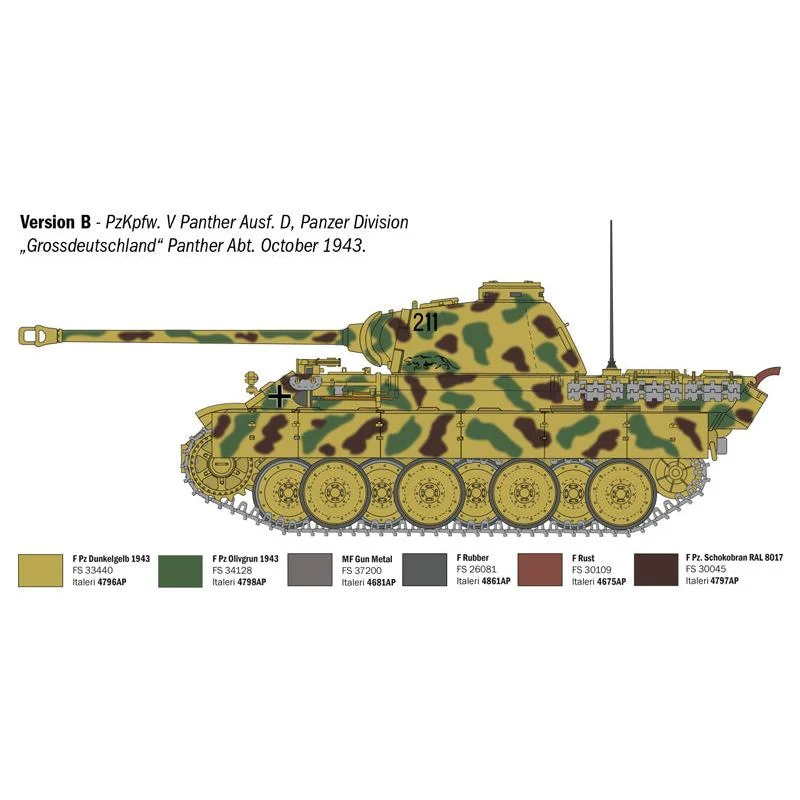 1/35 Pz. Kpfw. V Panther Ausf. D