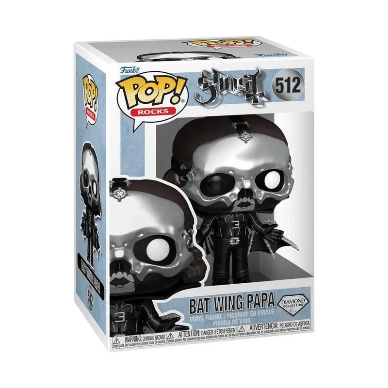 Ghost – Bat Wing Papa Diamond Glitter Pop! Vinyl
