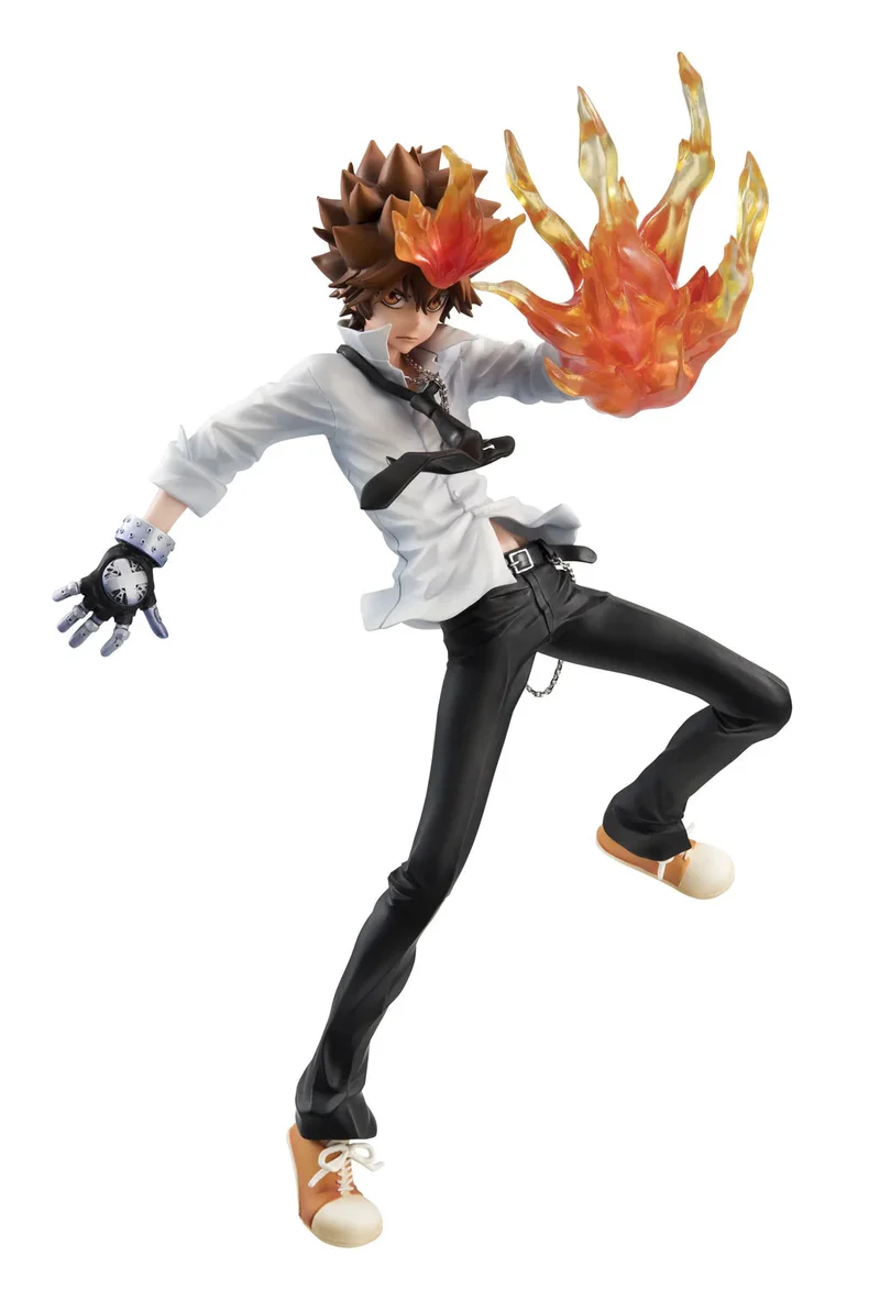 MEGAHOUSE G.E.M. Series Katekyo Hitman Reborn! Tsunayoshi Sawad, Kyoya Hibari and Reborn Set (Repeat)