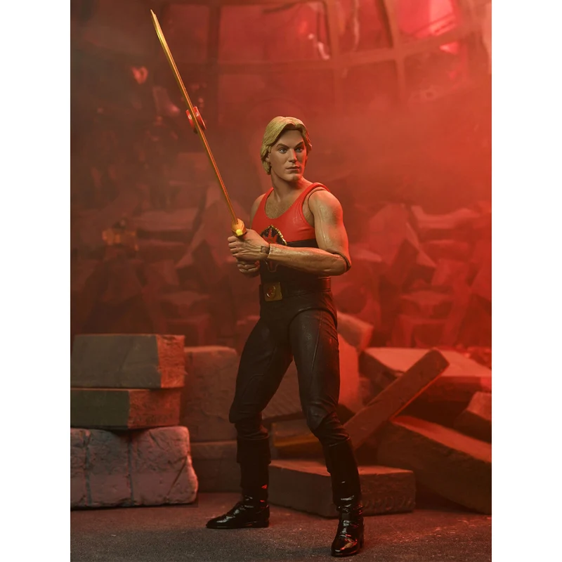 Neca Flash Gordon King 1980 Final Battle 7'' Scale Action Figure Play Toy