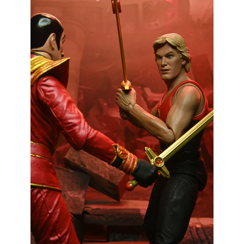 Neca Flash Gordon King 1980 Final Battle 7'' Scale Action Figure Play Toy
