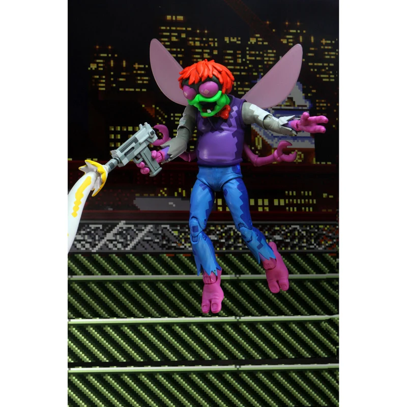Neca TMNT Baxter Stockman Turtles In Time 7'' Scale Action Figure Play Toy 14+