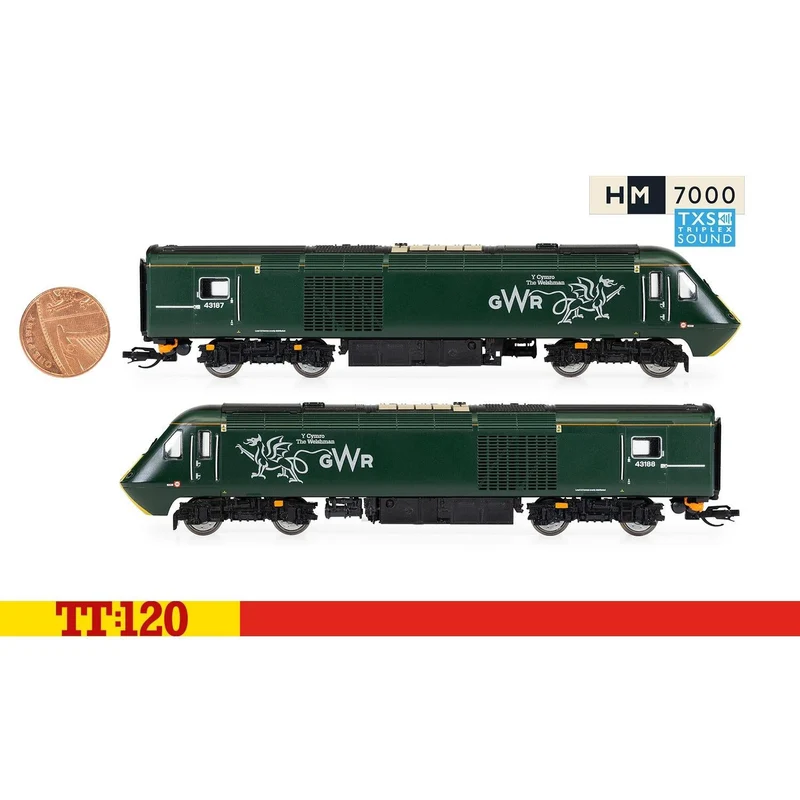 Hornby TT:120 GWR Class 43 HST Digital Train Pack