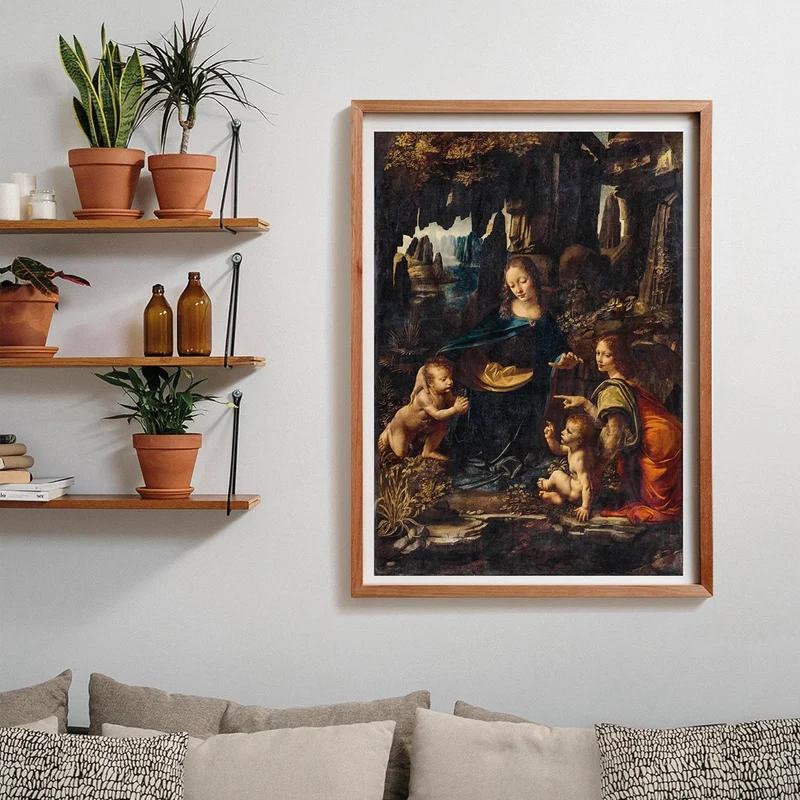 1000pc La Vierge (Leonardo) Jigsaw Puzzle