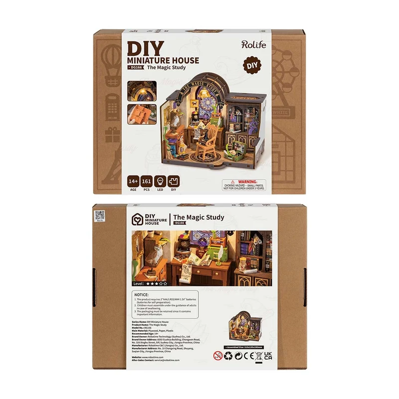 DIY Mini House The Magic Study