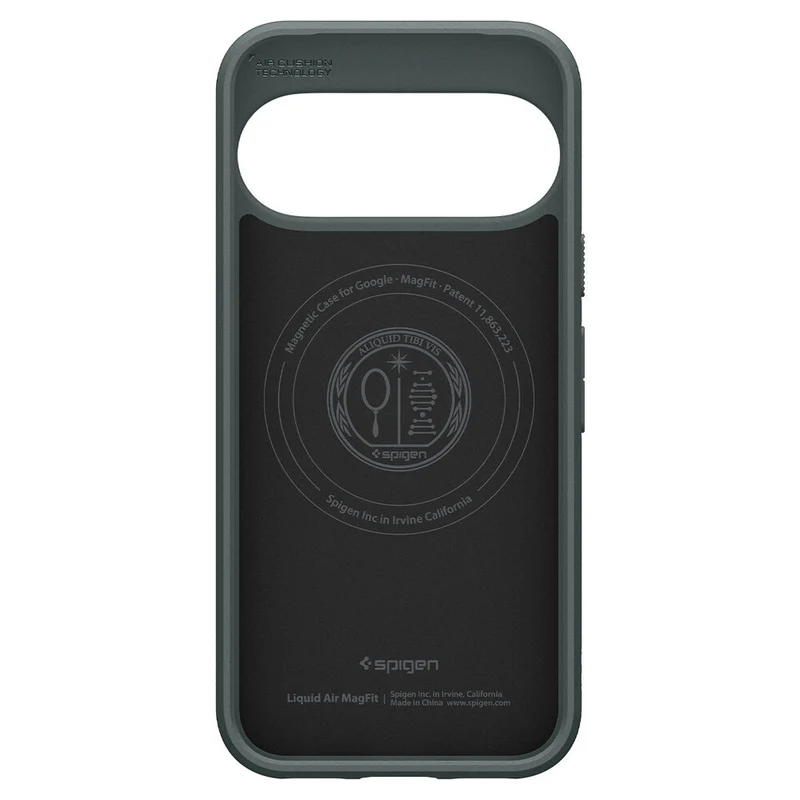 Spigen Google Pixel 11 Pro Liquid Air (MagFit) Case (Abyss Green)
